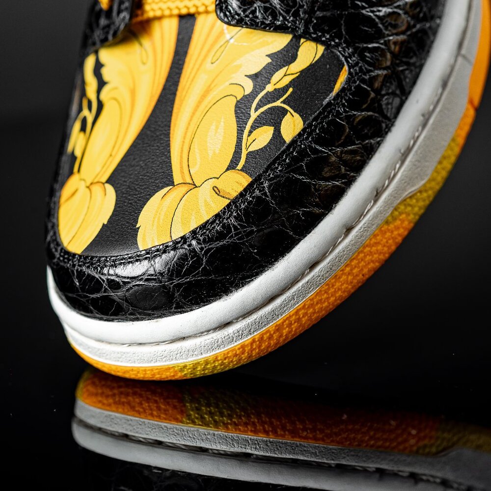 NikeDunk Custom with Genuine Alligator Skin size 10 - 28 cm on the insole ! - Picture 3 of 16